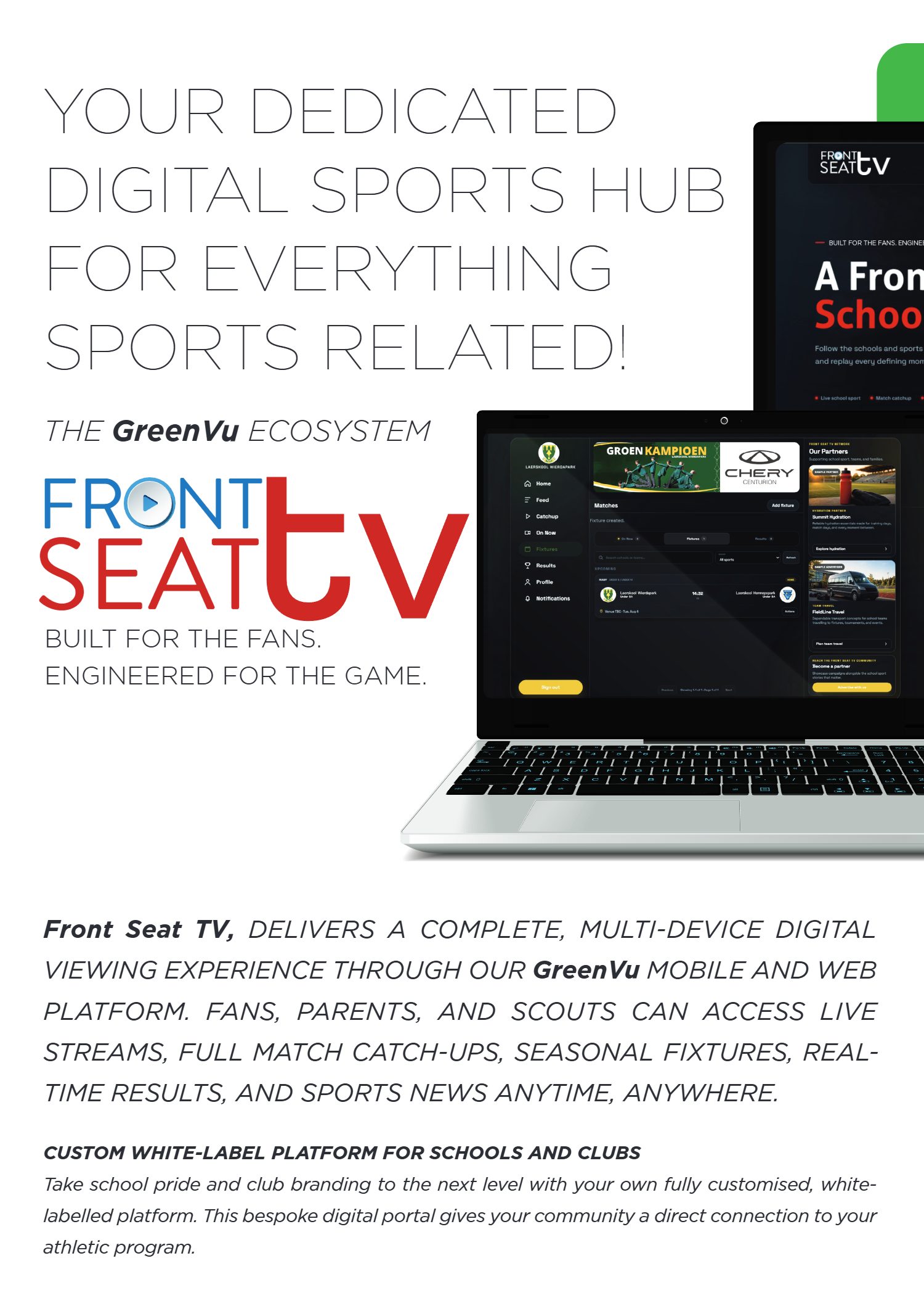 Front Seat TV brochure, page 8 of 12