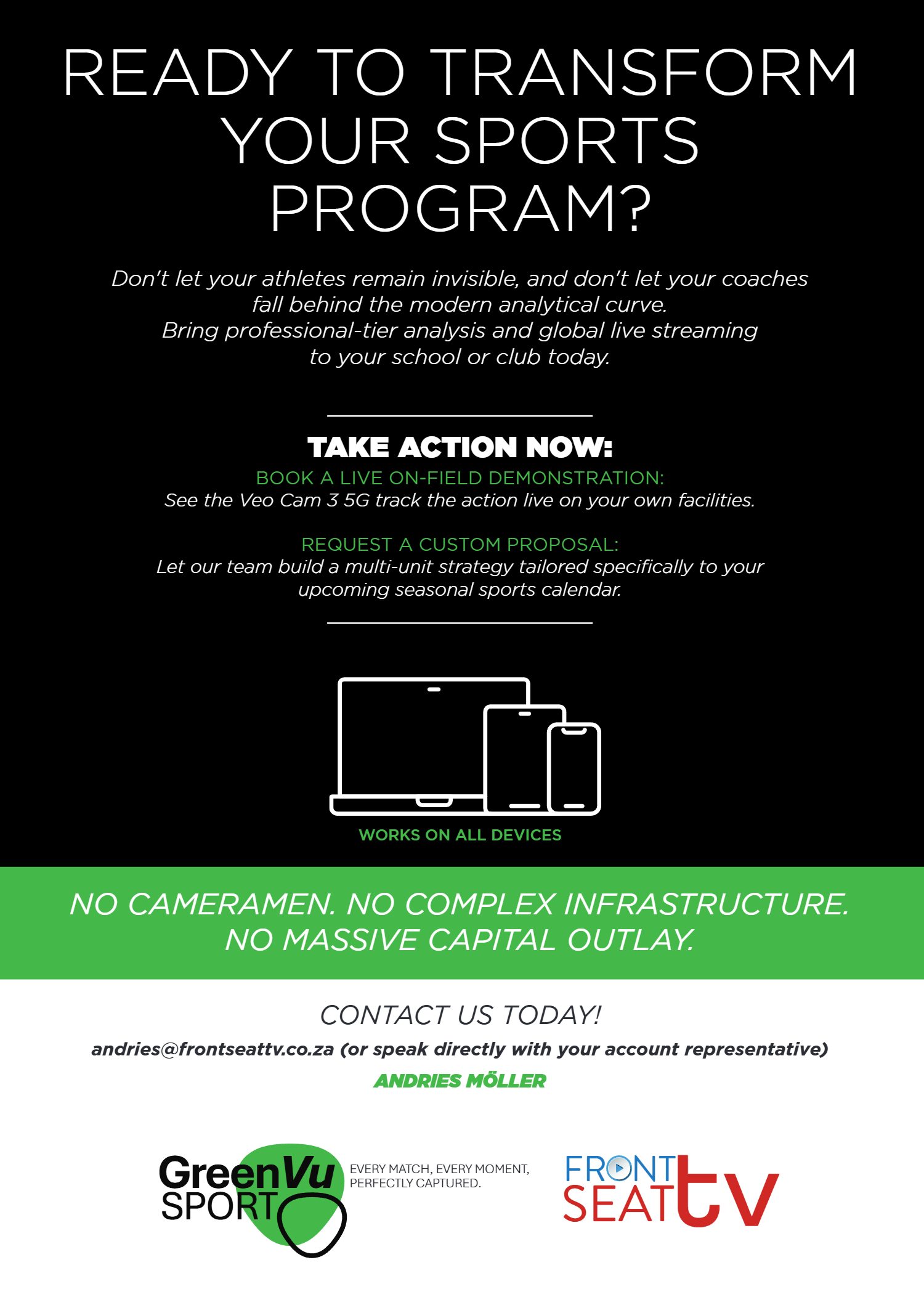 Front Seat TV brochure, page 12 of 12